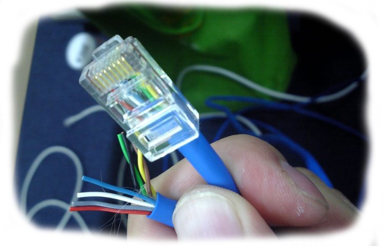 インターネット有線8ピンコネクタ